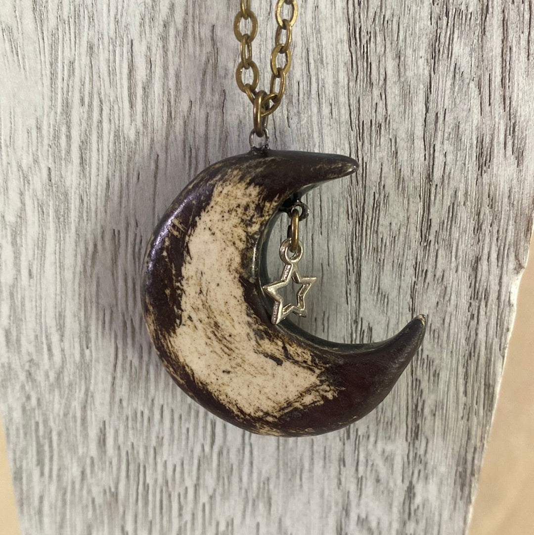 Moon Necklace Reversible