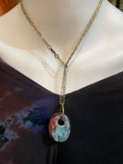 Lucky Stone Necklace Multi