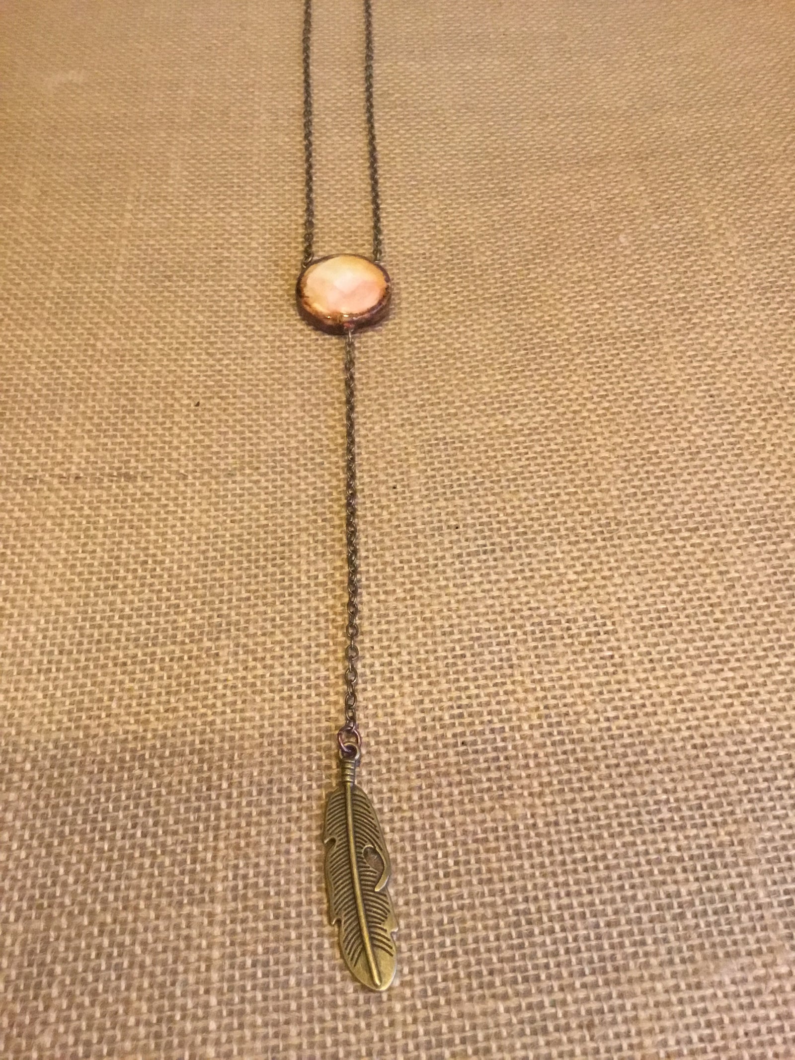 Reversible Y  Necklace SALE