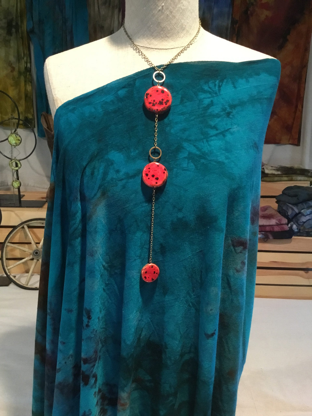 Lady Bug Wendy Reversible Necklace