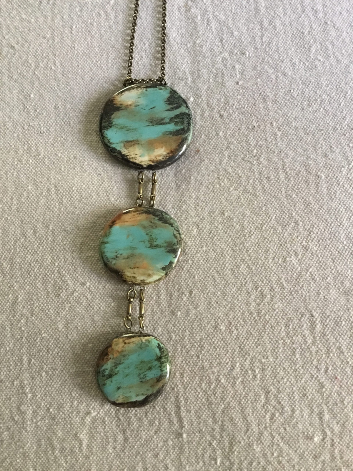 Reversible Triple Necklace