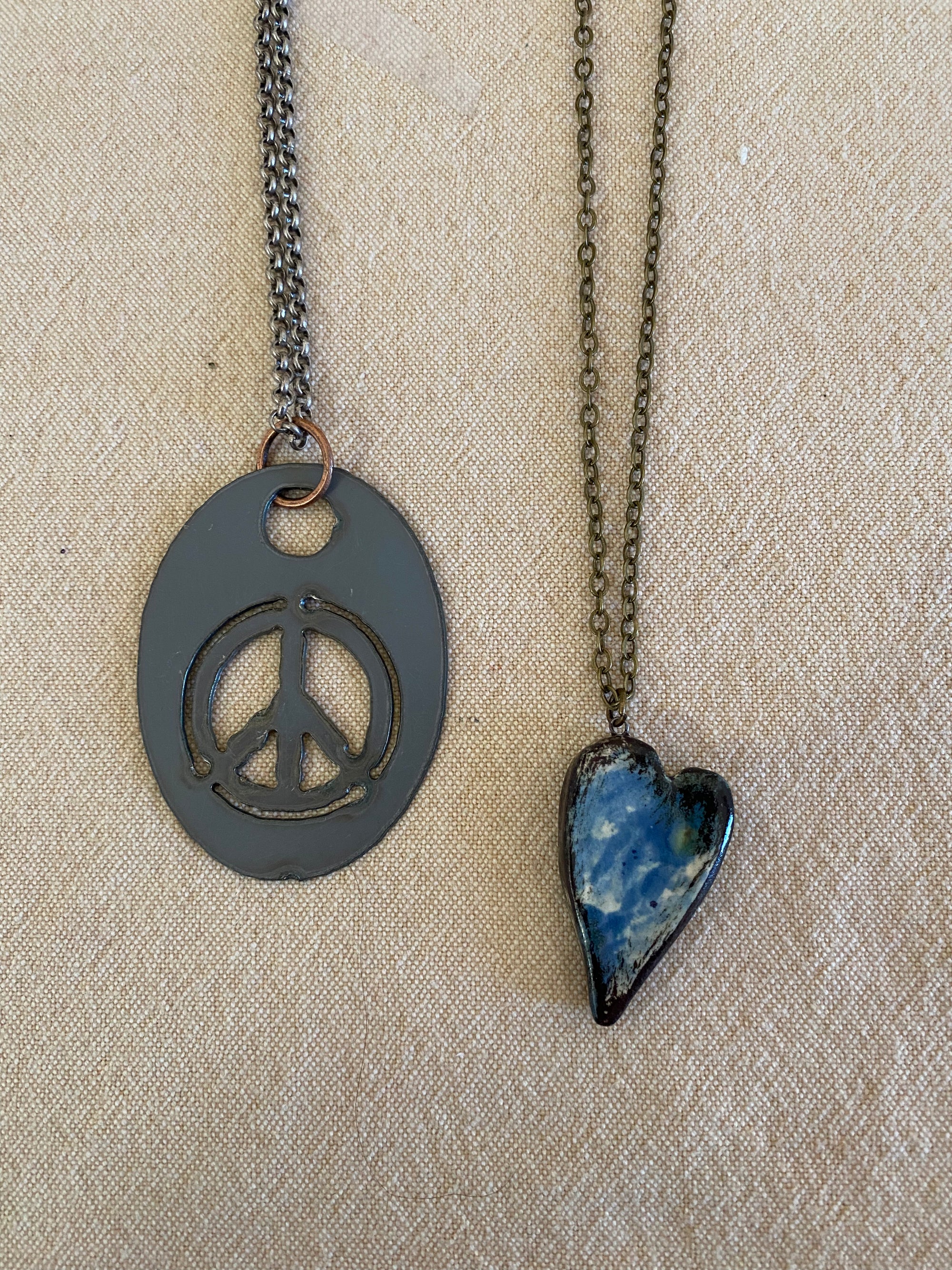 Peace & Love Necklace Bundle