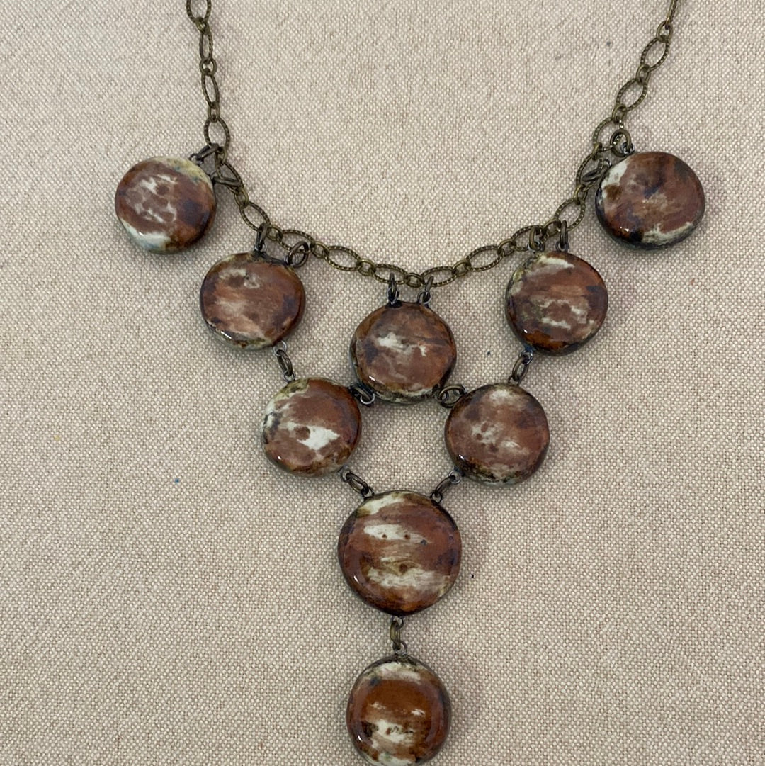 Bib Necklace Reversible