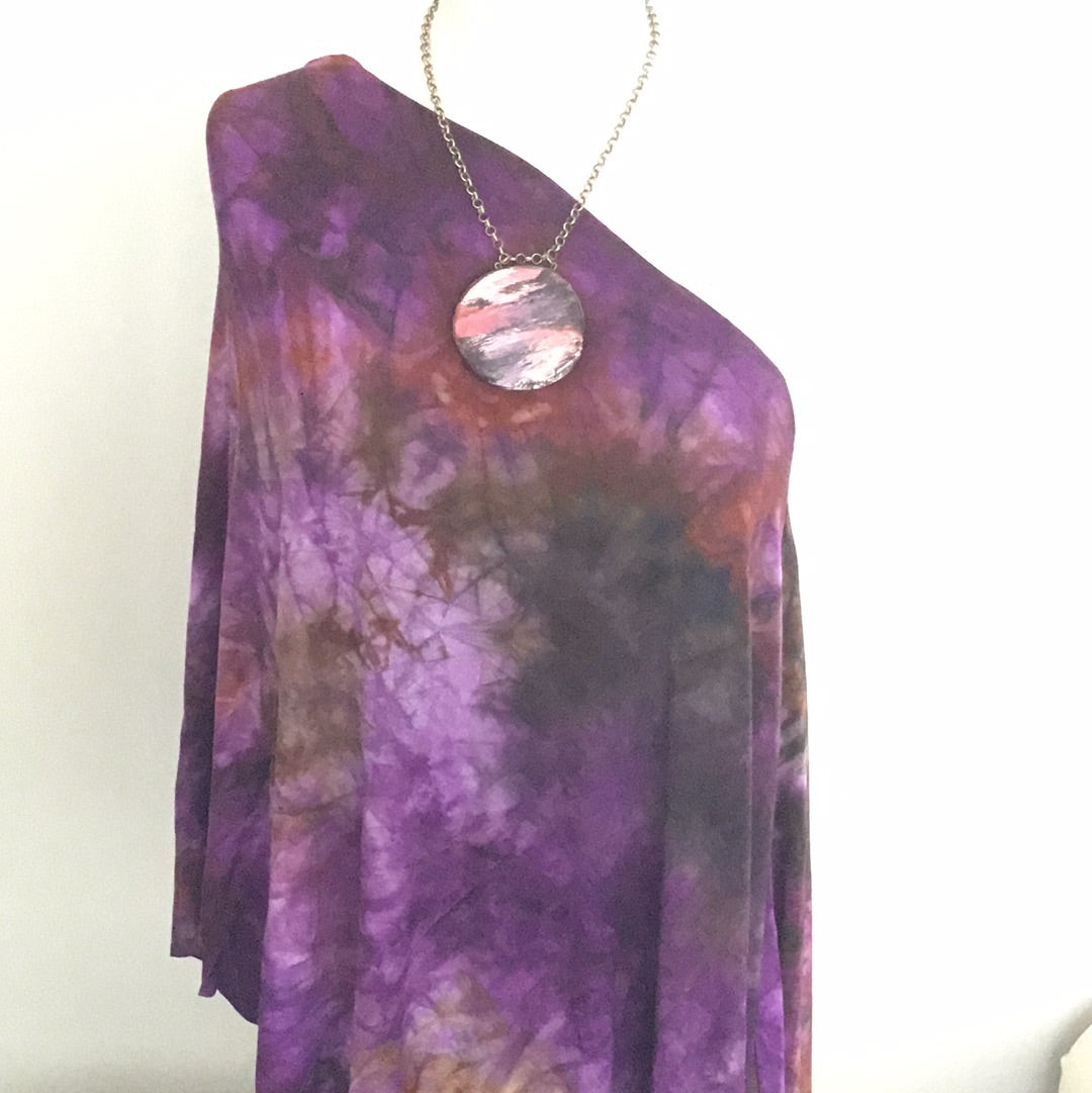 Asymmetrical Scarf (necklace not included)