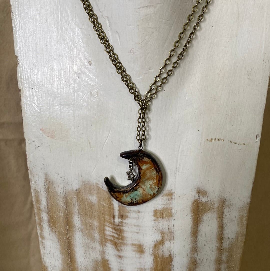 To the Moon and back Necklace