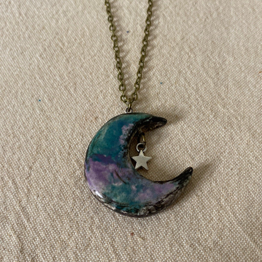 To the MOON and back Necklace