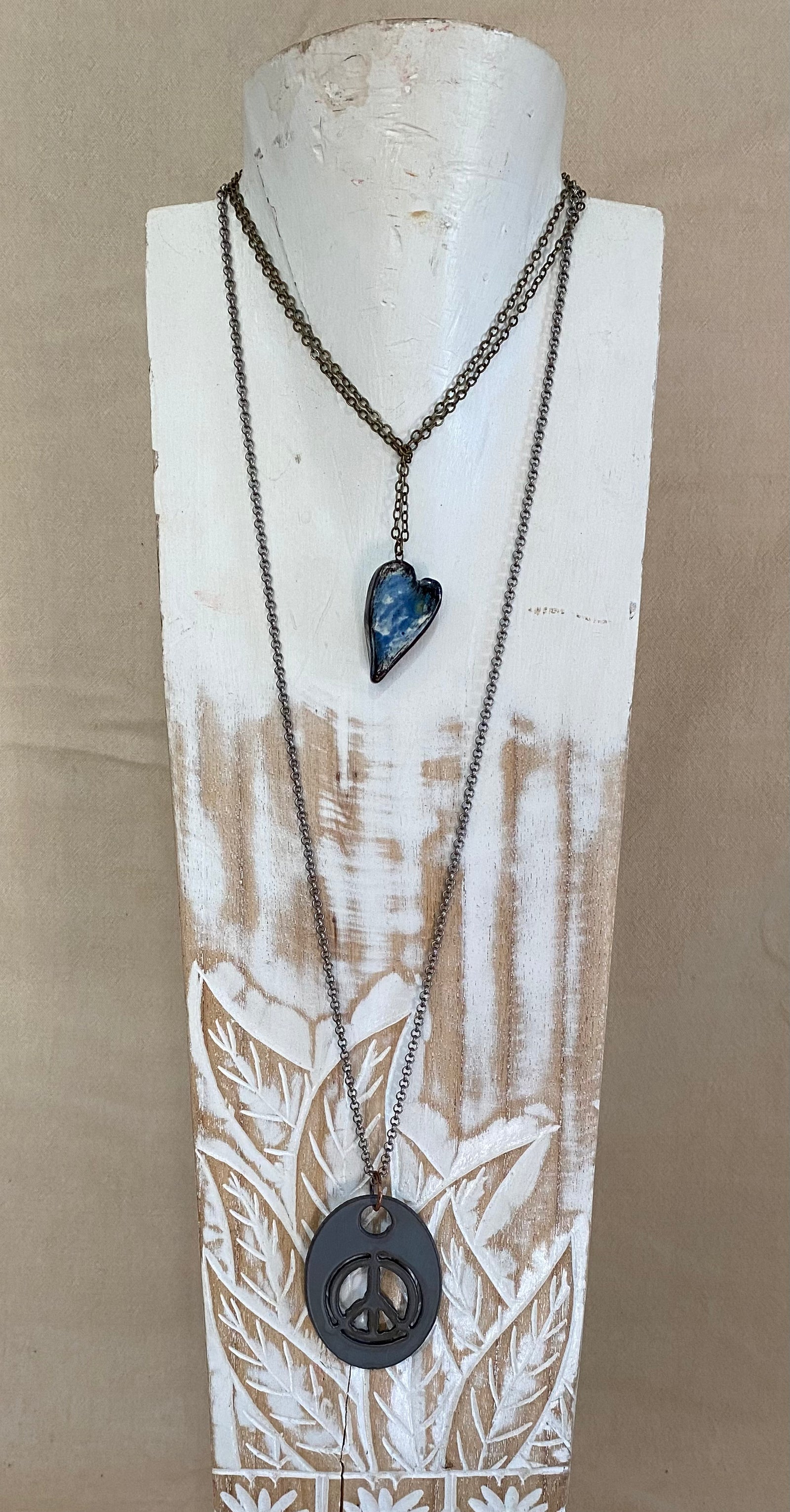 Peace & Love Necklace Bundle