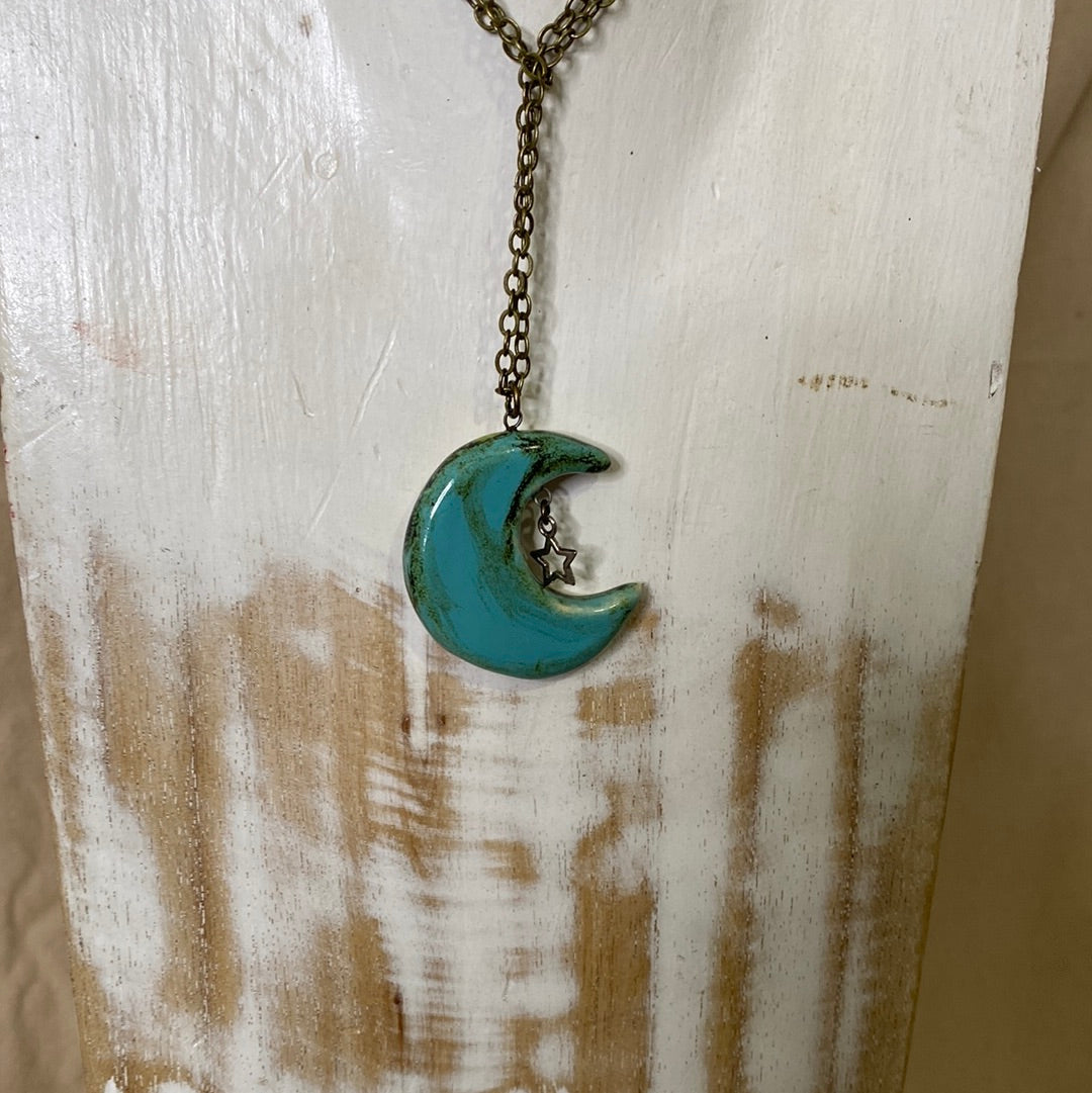 To the MOON and Back Necklace
