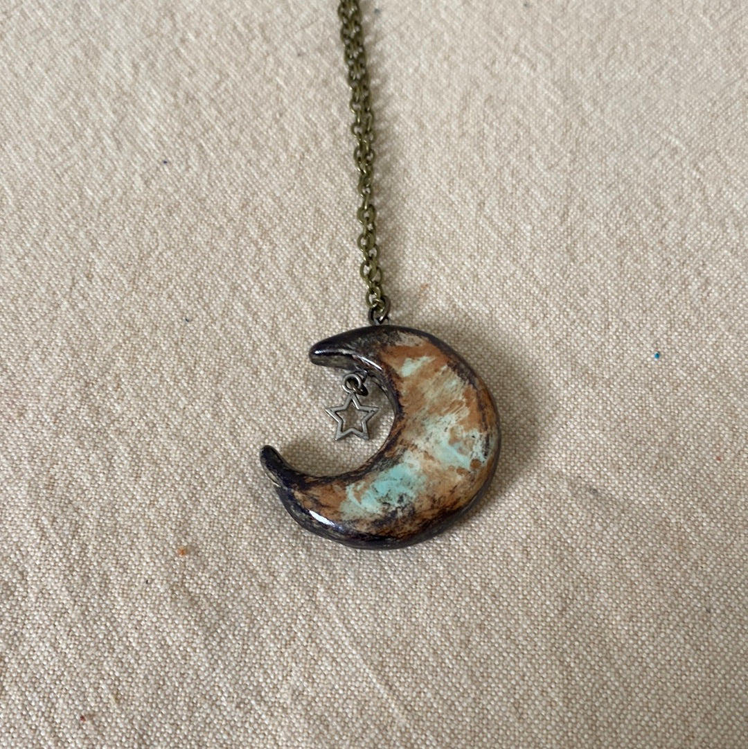 To the Moon and back Necklace