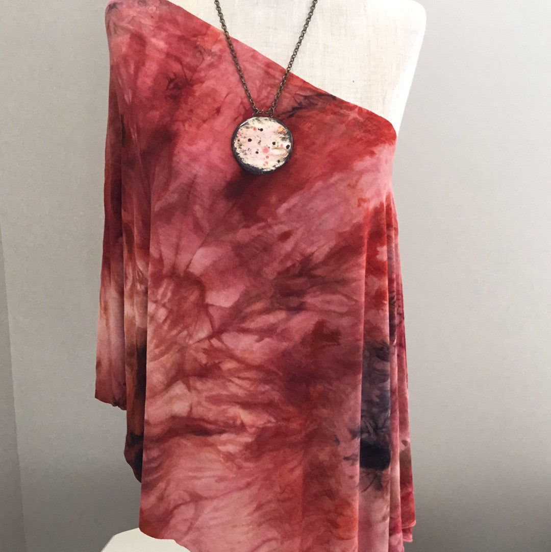 Asymmetrical Scarf (necklace not included)