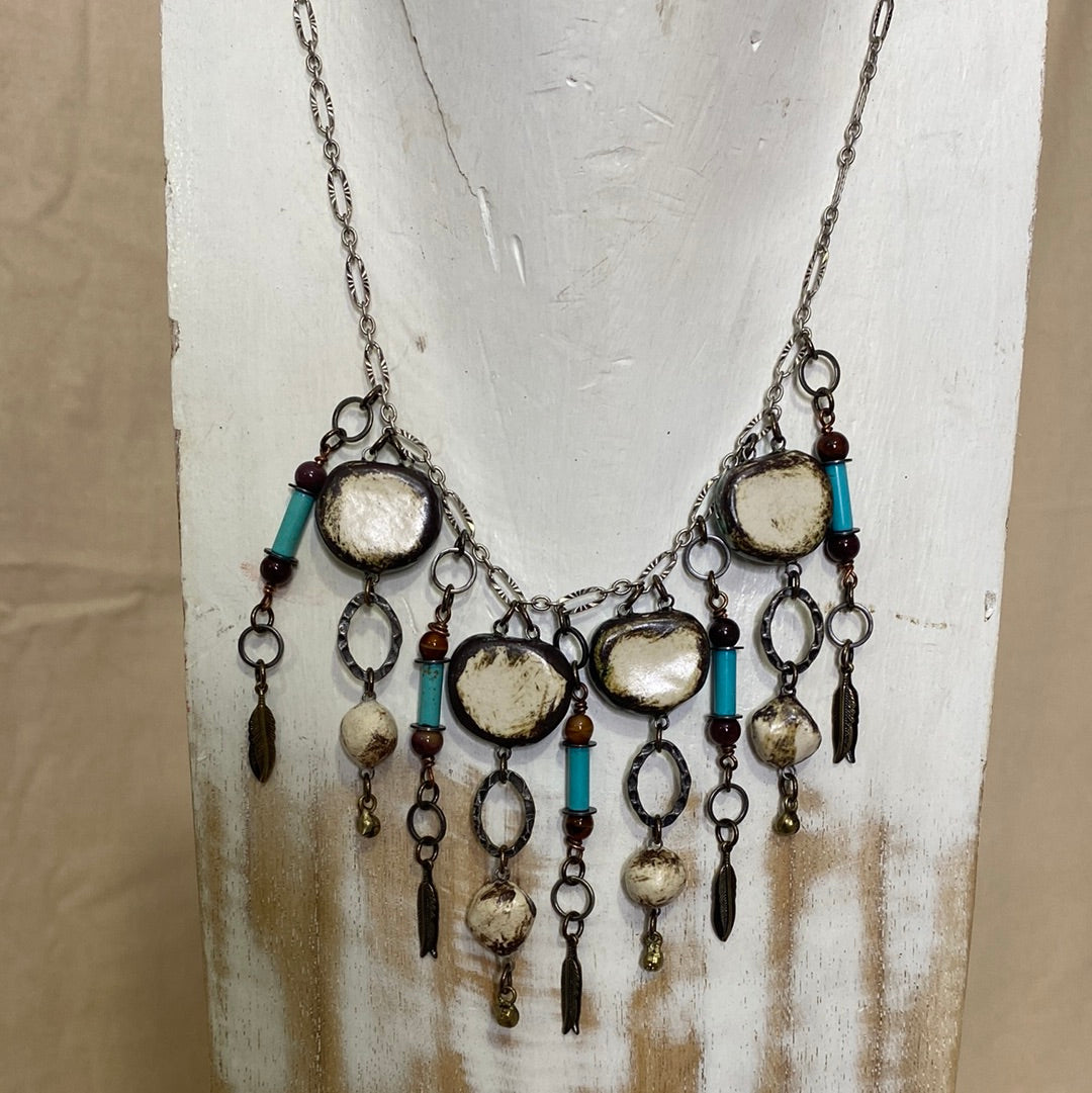 Boho Blues Reversible Net