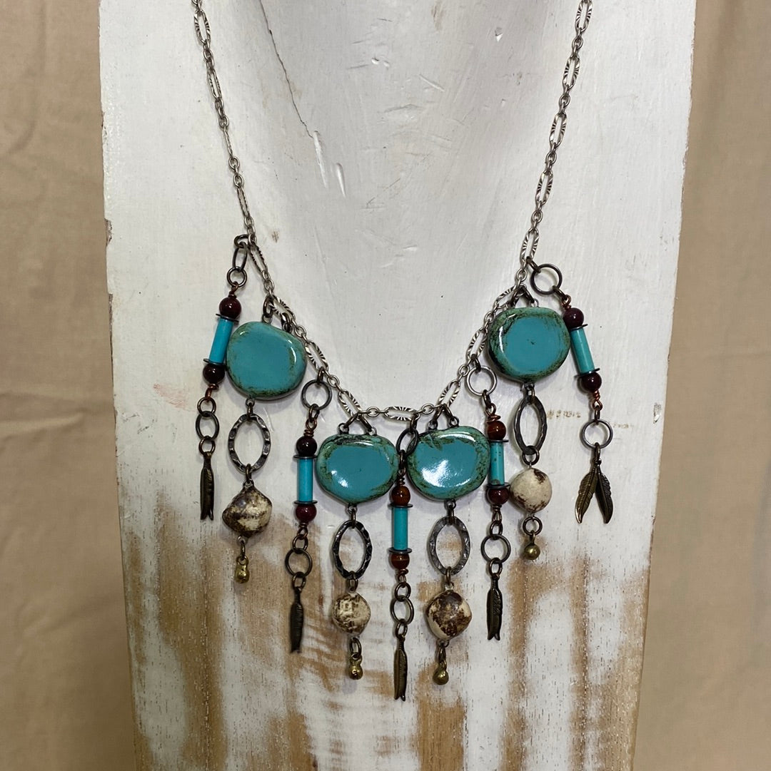 Boho Blues Reversible Net