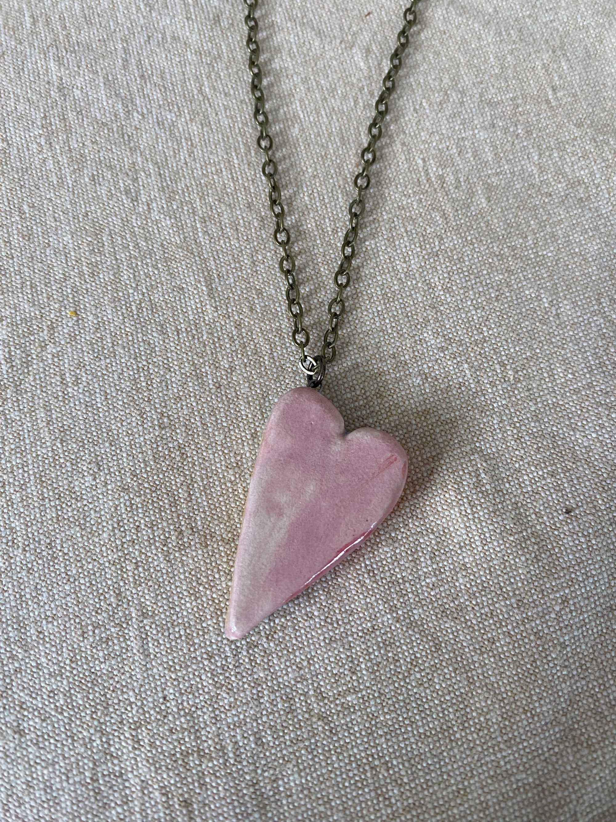 Heart Reversible Necklace