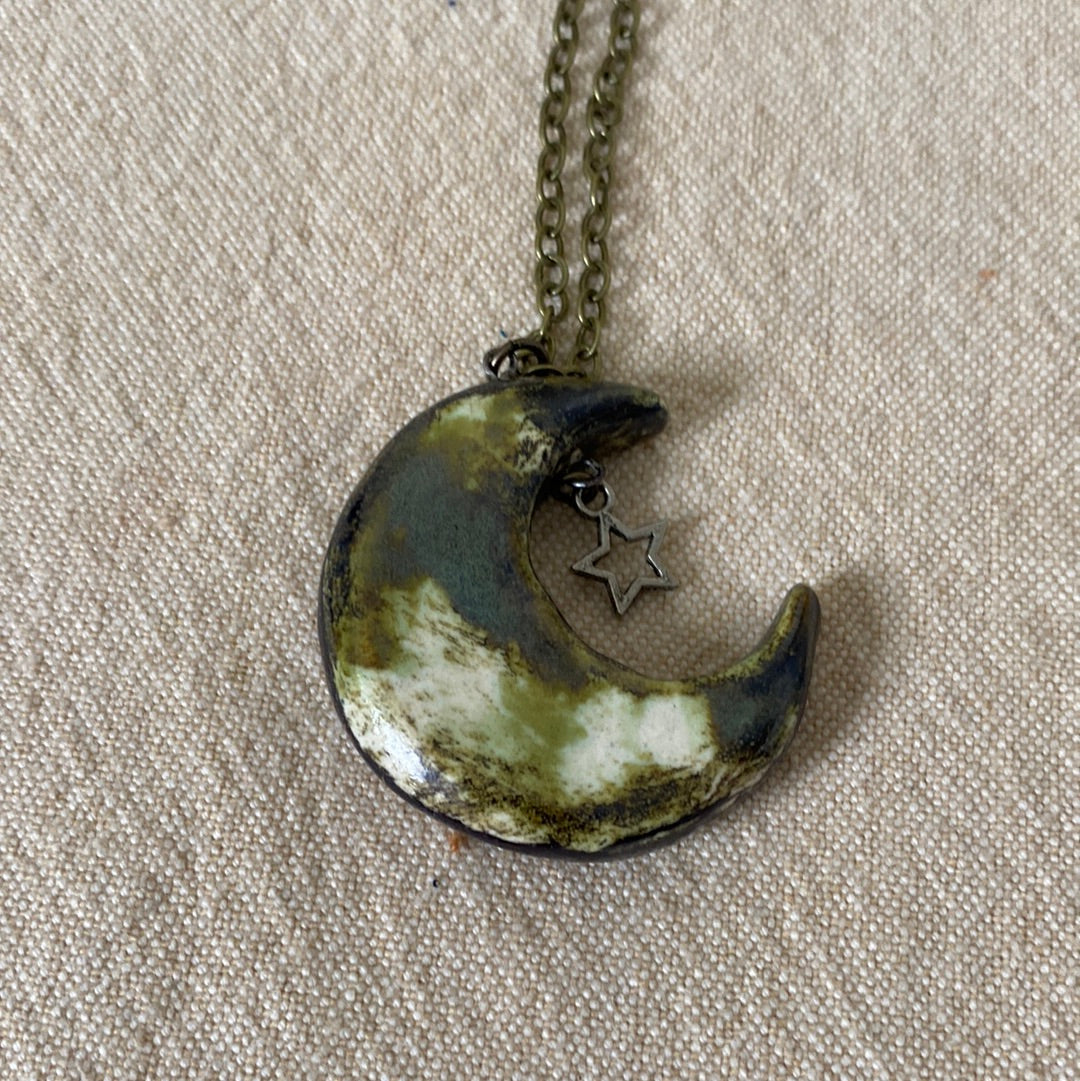 To the Moon and back Necklace