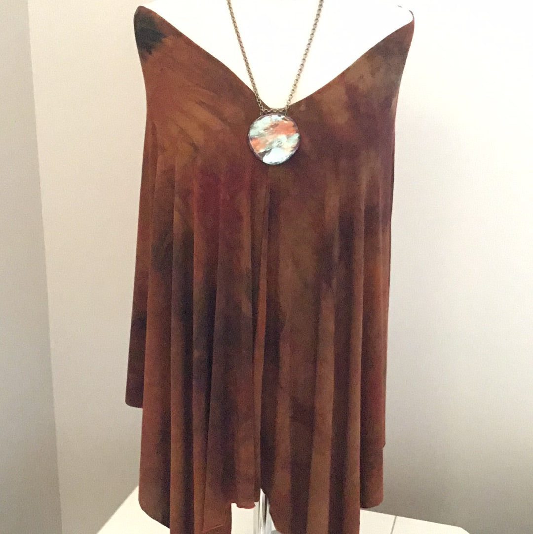 Asymmetrical Scarf(necklace not included)