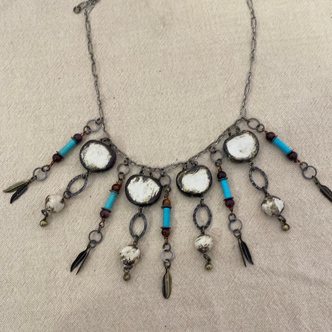 Boho Blues Reversible Net