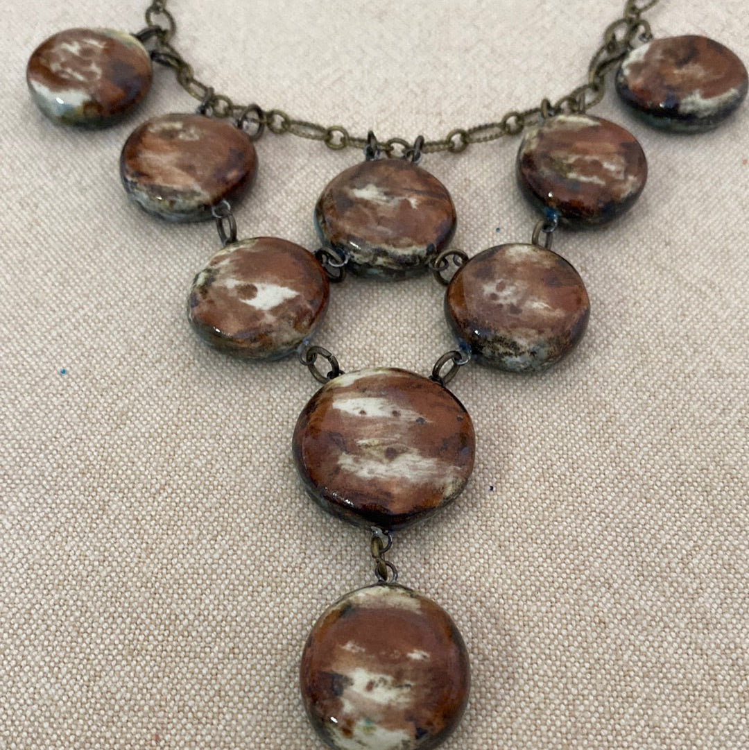 Bib Necklace Reversible