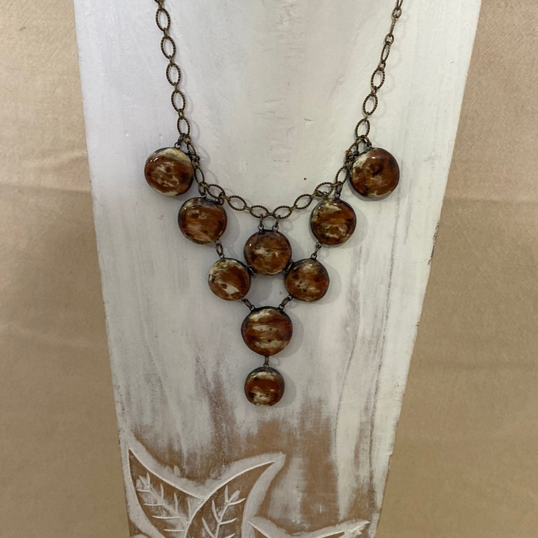 Bib Necklace Reversible